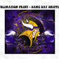 Vikings 20oz Skinny Tumbler Sublimation Print Sale