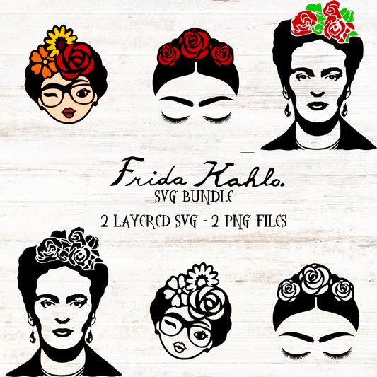 Frida Khalo SVG Bundle