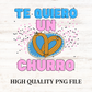 Te Quiero Un Churro PNG