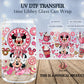 Minnie Cafecito y Chisme UV DTF Transfer