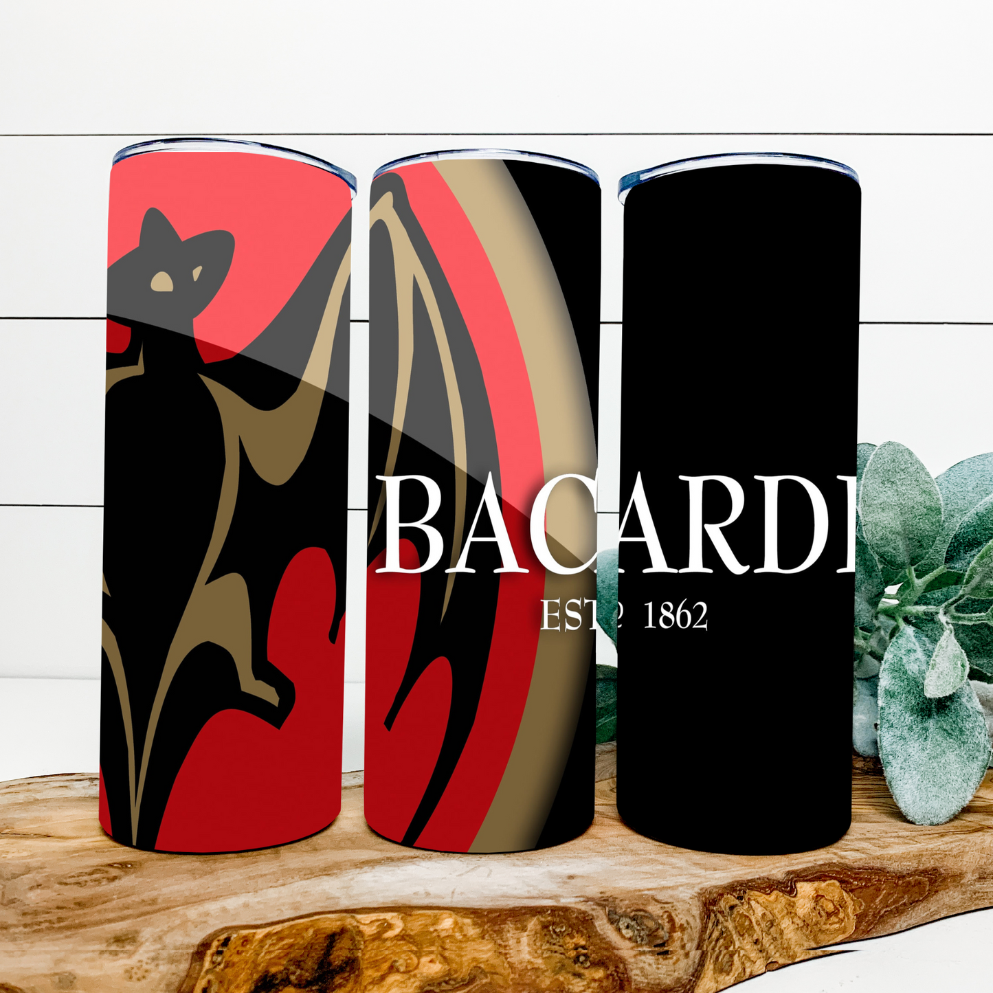 Alcohol Skinny Tumbler Wrap PNG Bundle