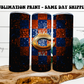 NFL Football Teams 20oz Skinny Tumbler Sublimation Print