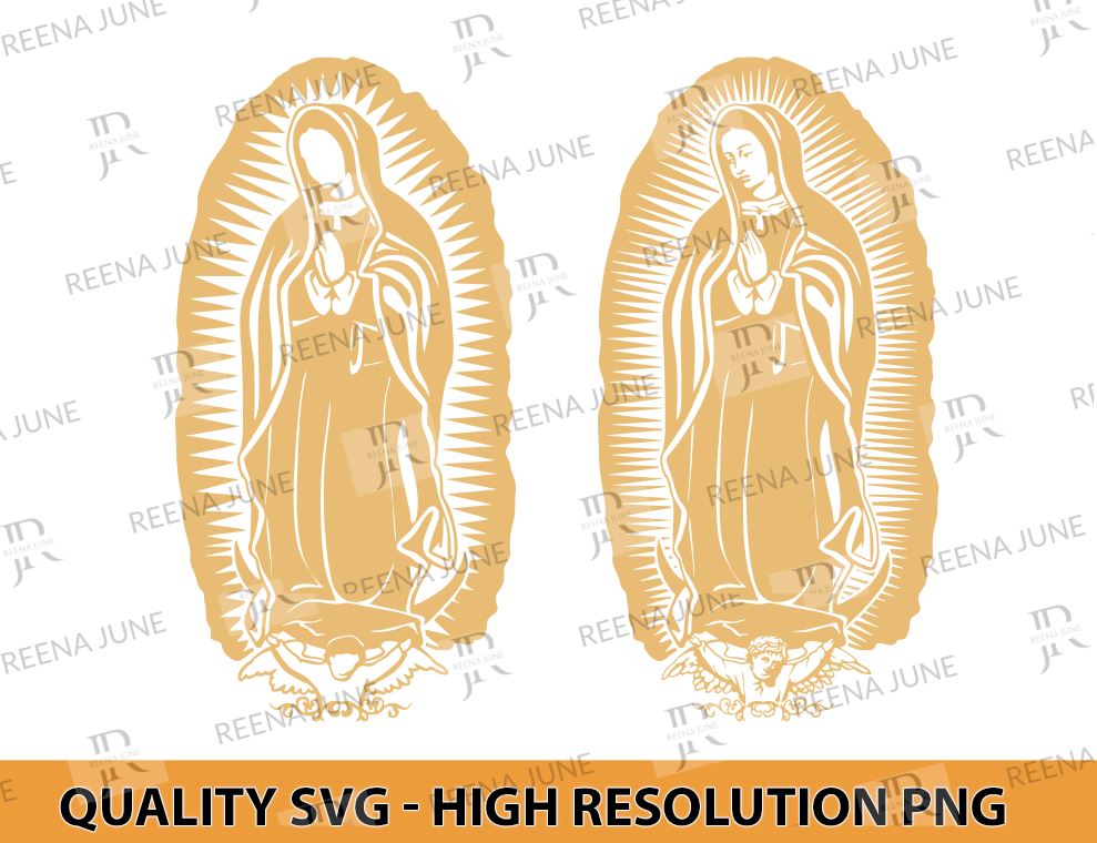 Virgen de Guadalupe SVG