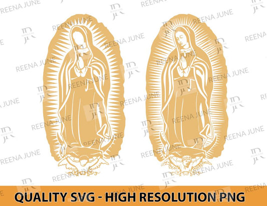 Virgen de Guadalupe SVG