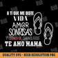 Te Amo Mama SVG