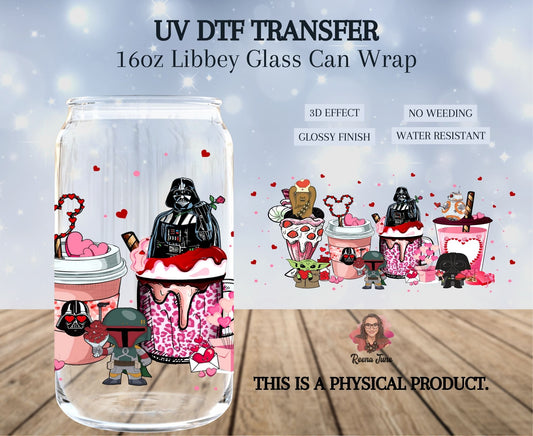 Star Wars Coffee UV DTF Transfer