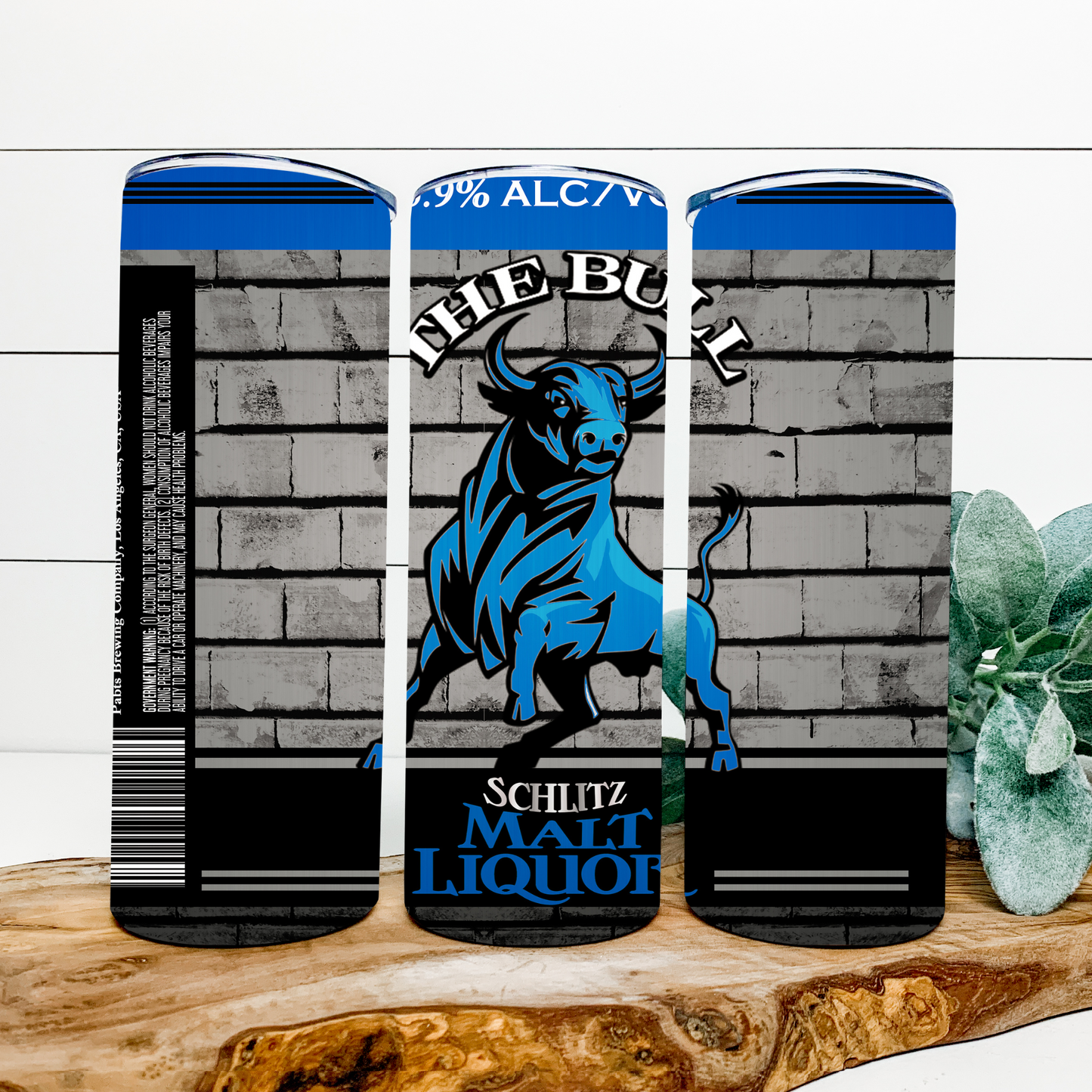 Alcohol Skinny Tumbler Wrap PNG Bundle