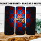 NFL Football Teams 20oz Skinny Tumbler Sublimation Print