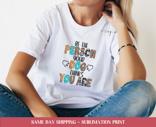Dog Mom Sublimation Print