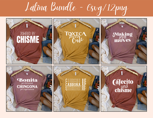 Latina Svg Bundle
