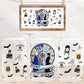 Enid Sinclair & Wednesday Addams 16oz Libbey Glass Sublimation Print