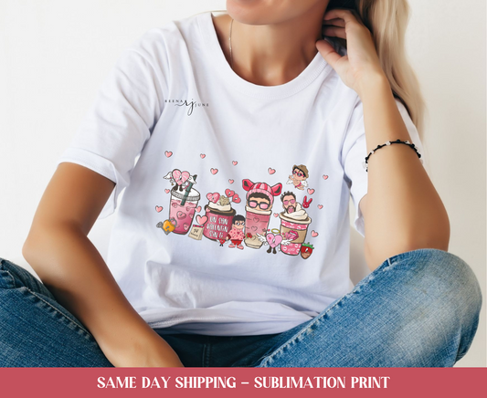 Cafecito & Bad Bunny Sublimation Print