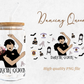 Dancing Queen Wednesday 16oz Libby Glass Wrap PNG