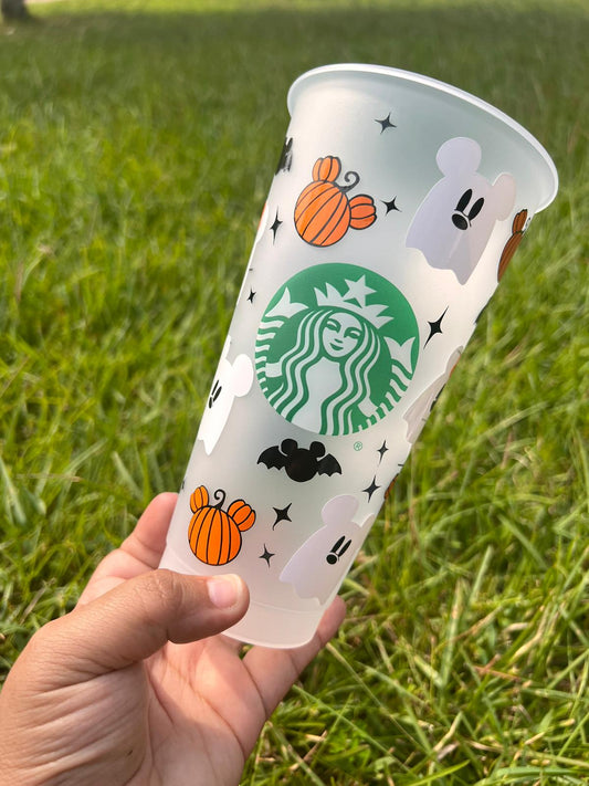 Disney Spooktacular Starbucks Cold Cup