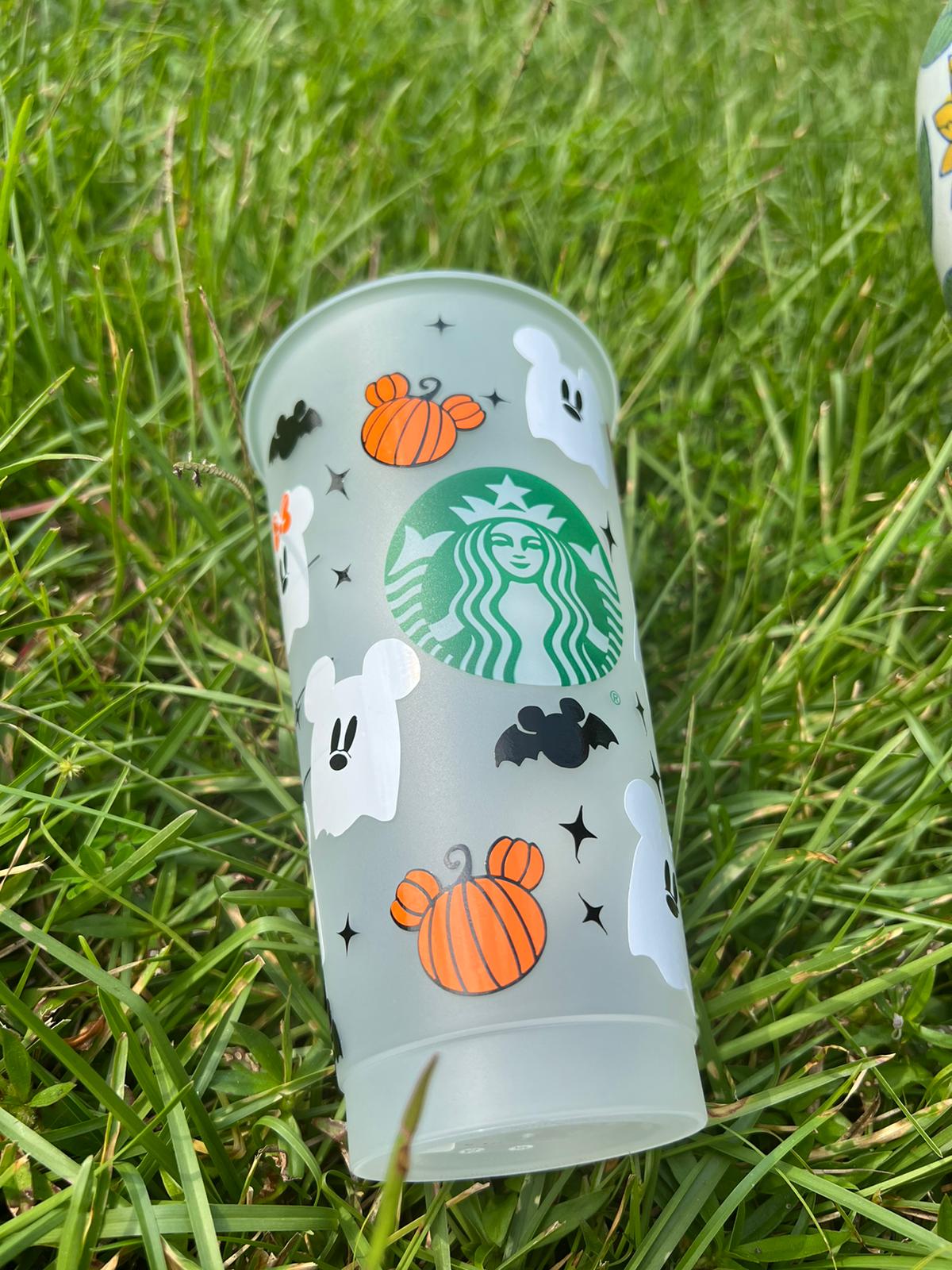 Disney Spooktacular Starbucks Cold Cup