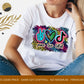 Peace Love Tik Tok Sublimation Heat Transfer