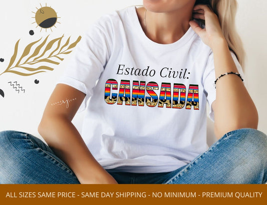 Estado Civil Cansada Sublimation Heat Transfer