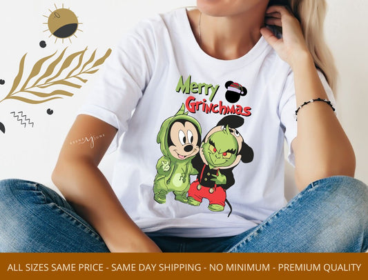 Merry Grinchmas Sublimation Heat Transfer