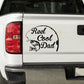 Reel Cool Dad Car Decal