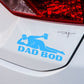 Dad Bod Car Decal