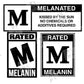Rated M for Melanin Svg Bundle