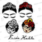 Frida Khalo Spanish Svg