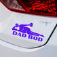 Dad Bod Car Decal