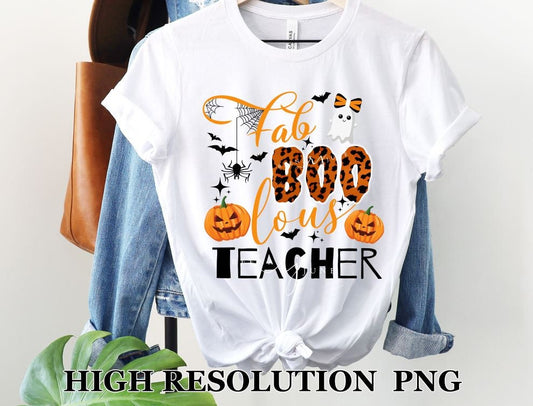 Fab Boo Lous Teacher PNG