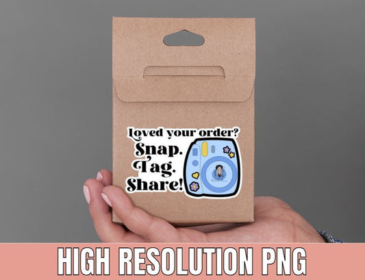 Snap Share Review Stickers