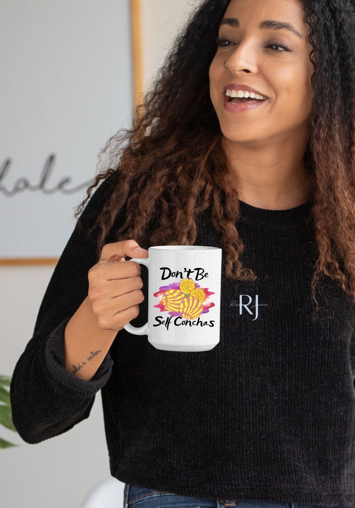 Don't Be Self Conchas Mug