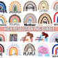20 Rainbow PNG Bundle