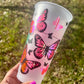 Holographic Butterfly Starbucks Cold Cup
