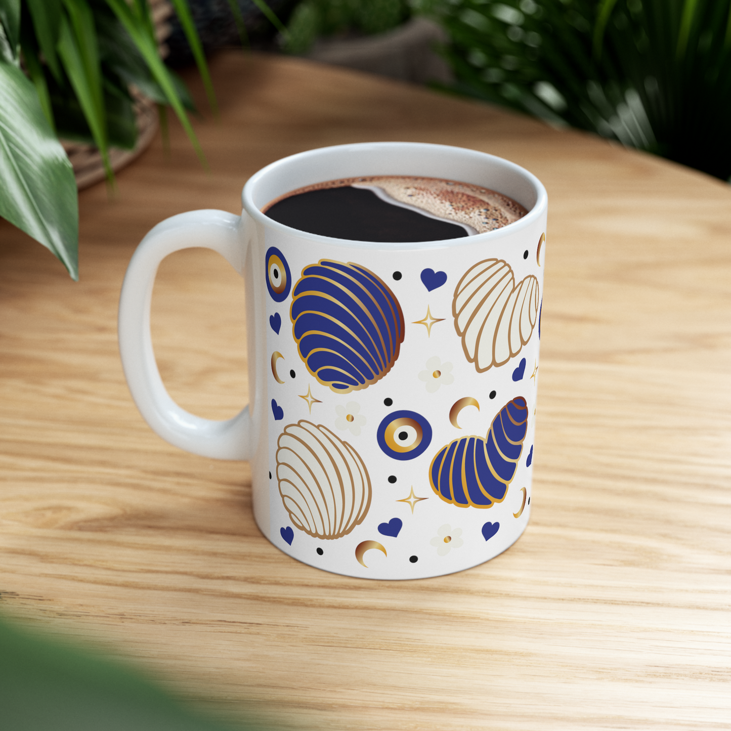 Conchas Vibes - Evil Eye Sublimation Mug Wrap