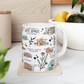 Teacher Daily Affirmations Sublimation Mug Wrap