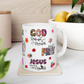 Christian Affirmations Sublimation Mug Wrap