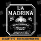 La Madrina 100% Chingona SVG